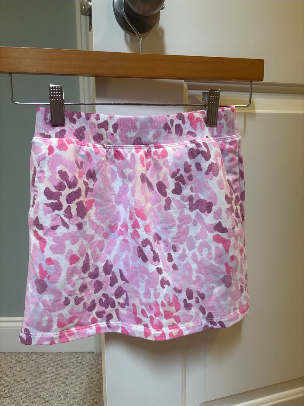 Freely, Pink Animal Print girls skort